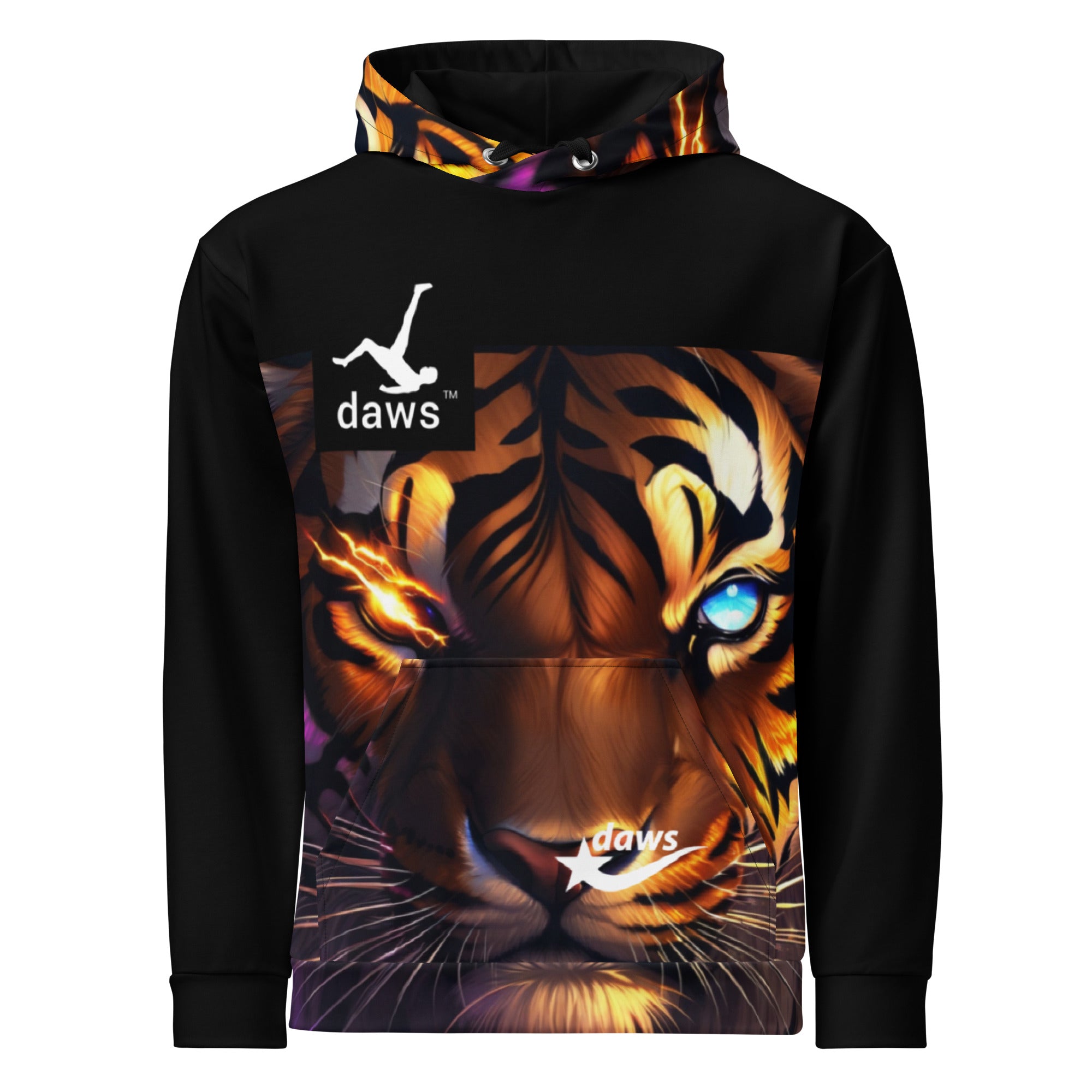 Eye of the tiger Daws Unisex Hoodie