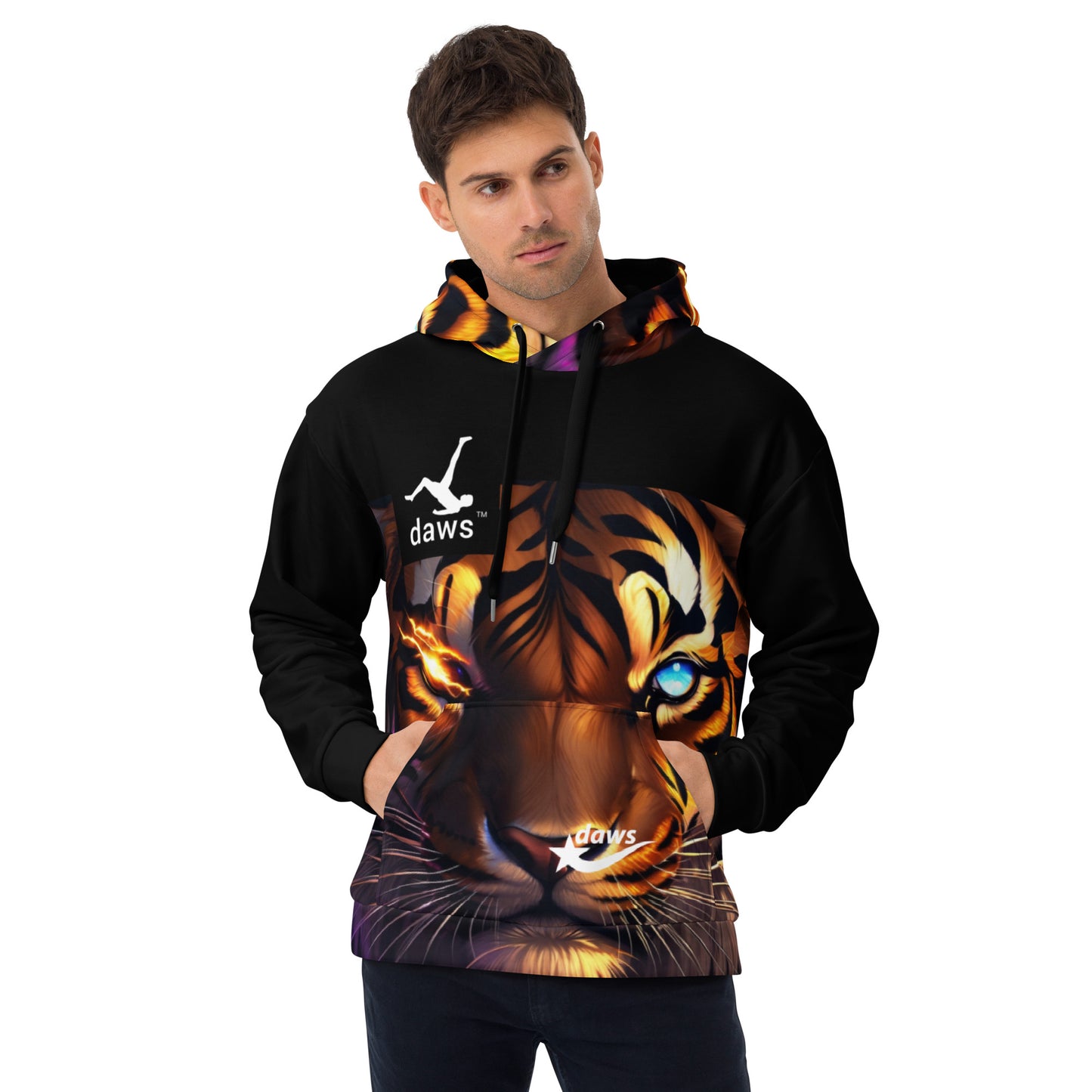 Eye of the tiger Daws Unisex Hoodie