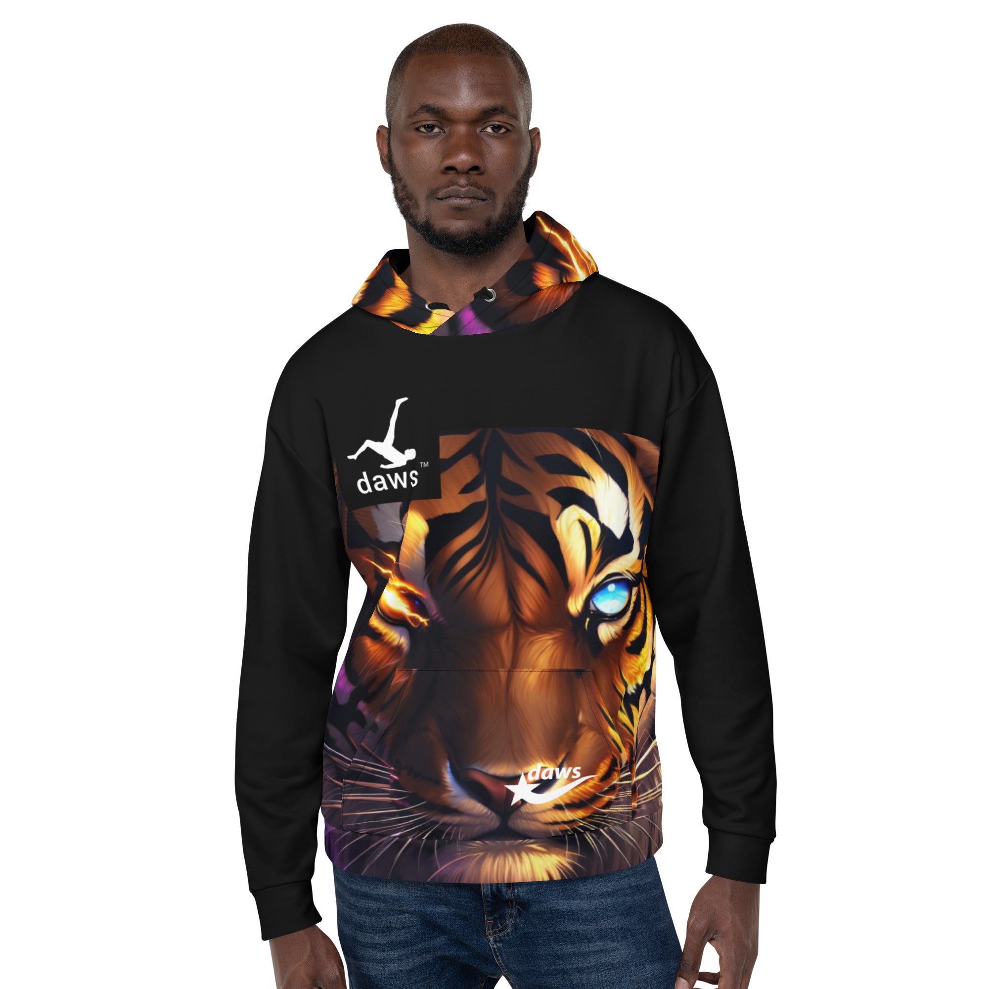 Eye of the tiger Daws Unisex Hoodie