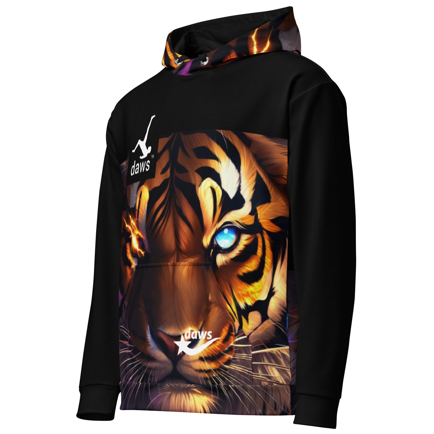 Eye of the tiger Daws Unisex Hoodie