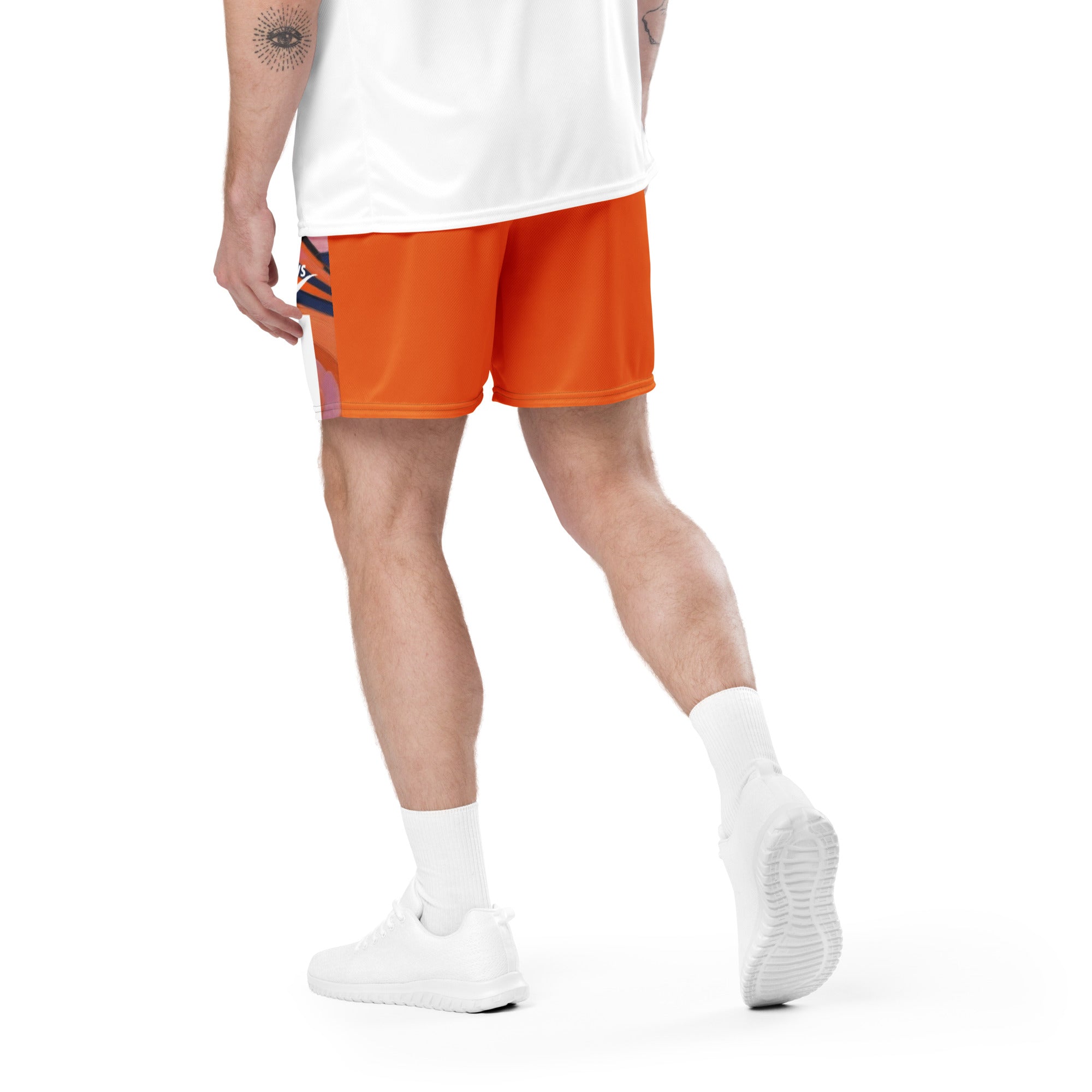 Daws orange city Unisex mesh shorts