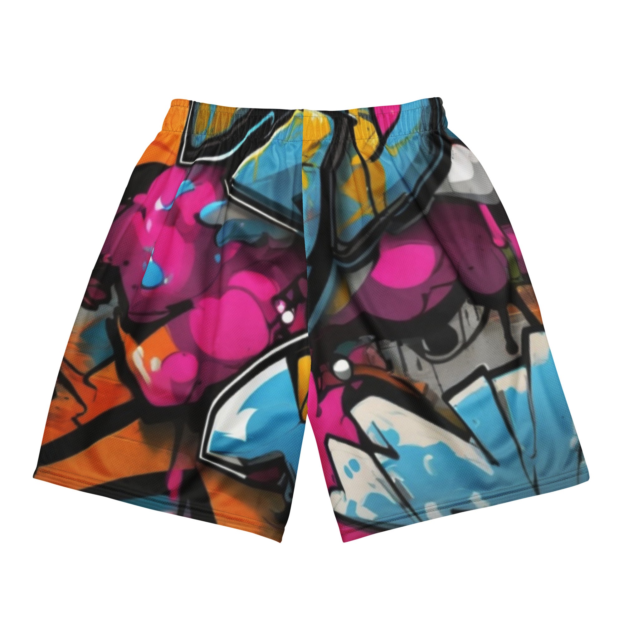 Daws graffiti jump Unisex mesh basketball shorts