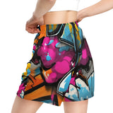 Daws graffiti jump Unisex mesh basketball shorts