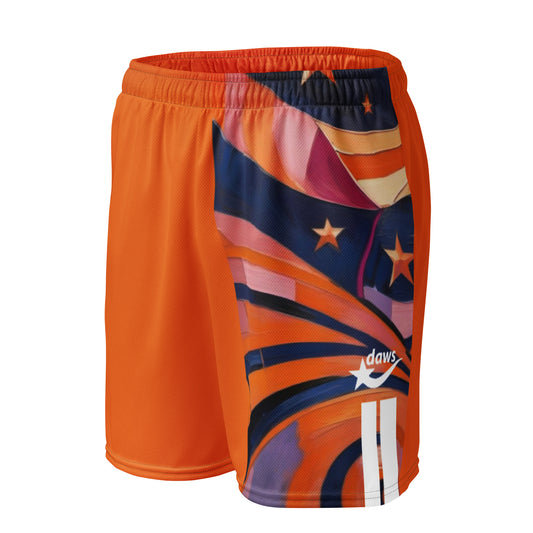 Daws orange city Unisex mesh shorts