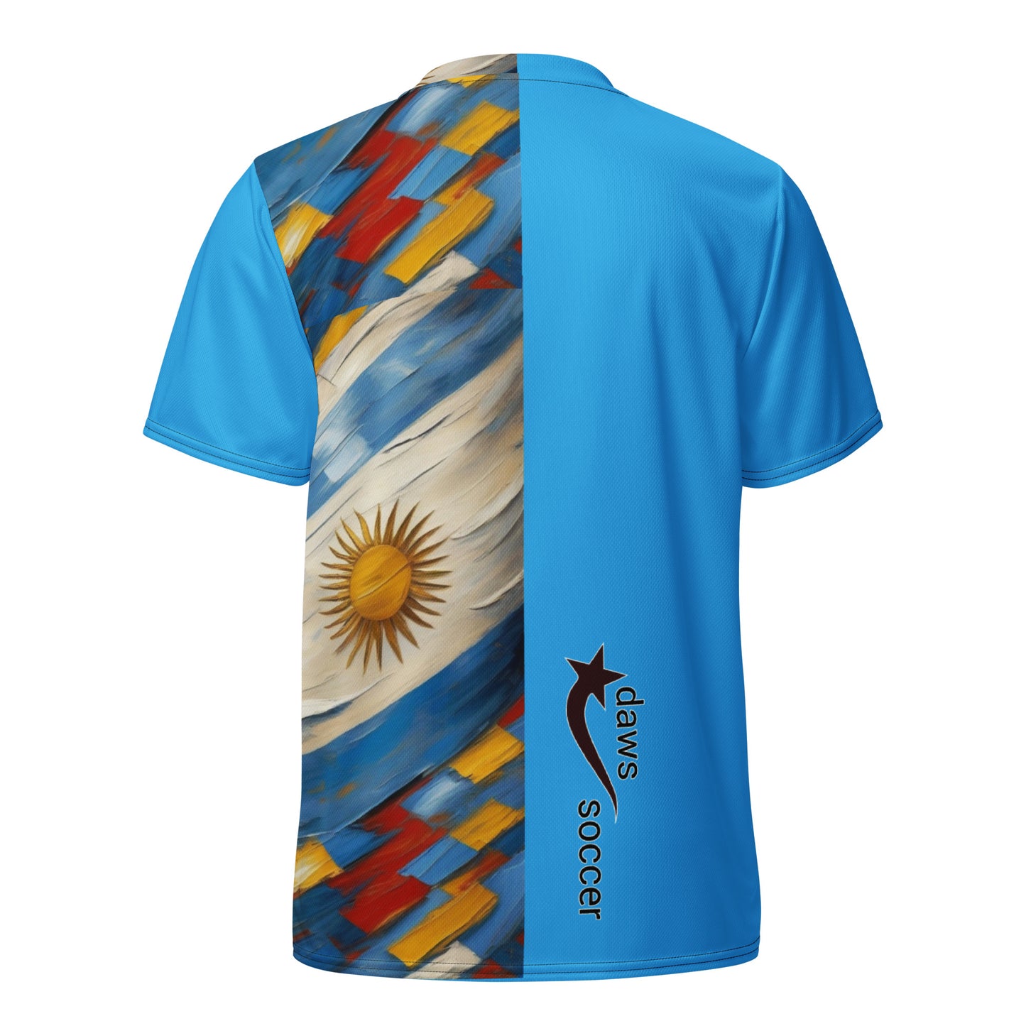 Daws Argentina Recycled unisex soccer jersey