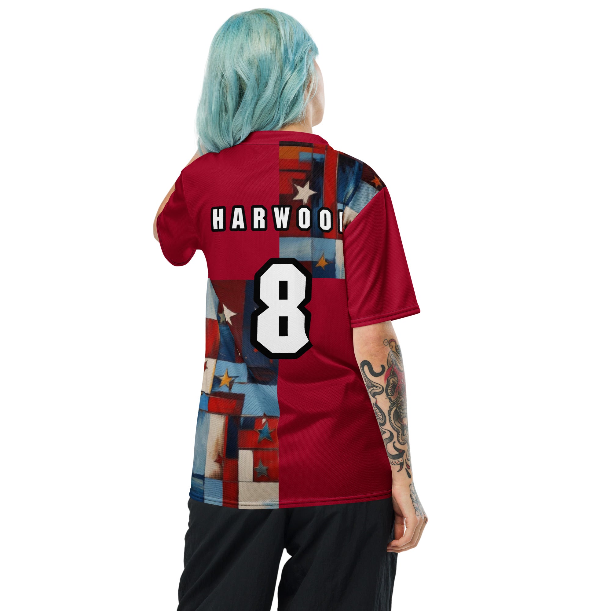 Daws popular soccer Recycled unisex soccer jersey