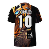 Eye of the tiger Daws unisex soccer jersey