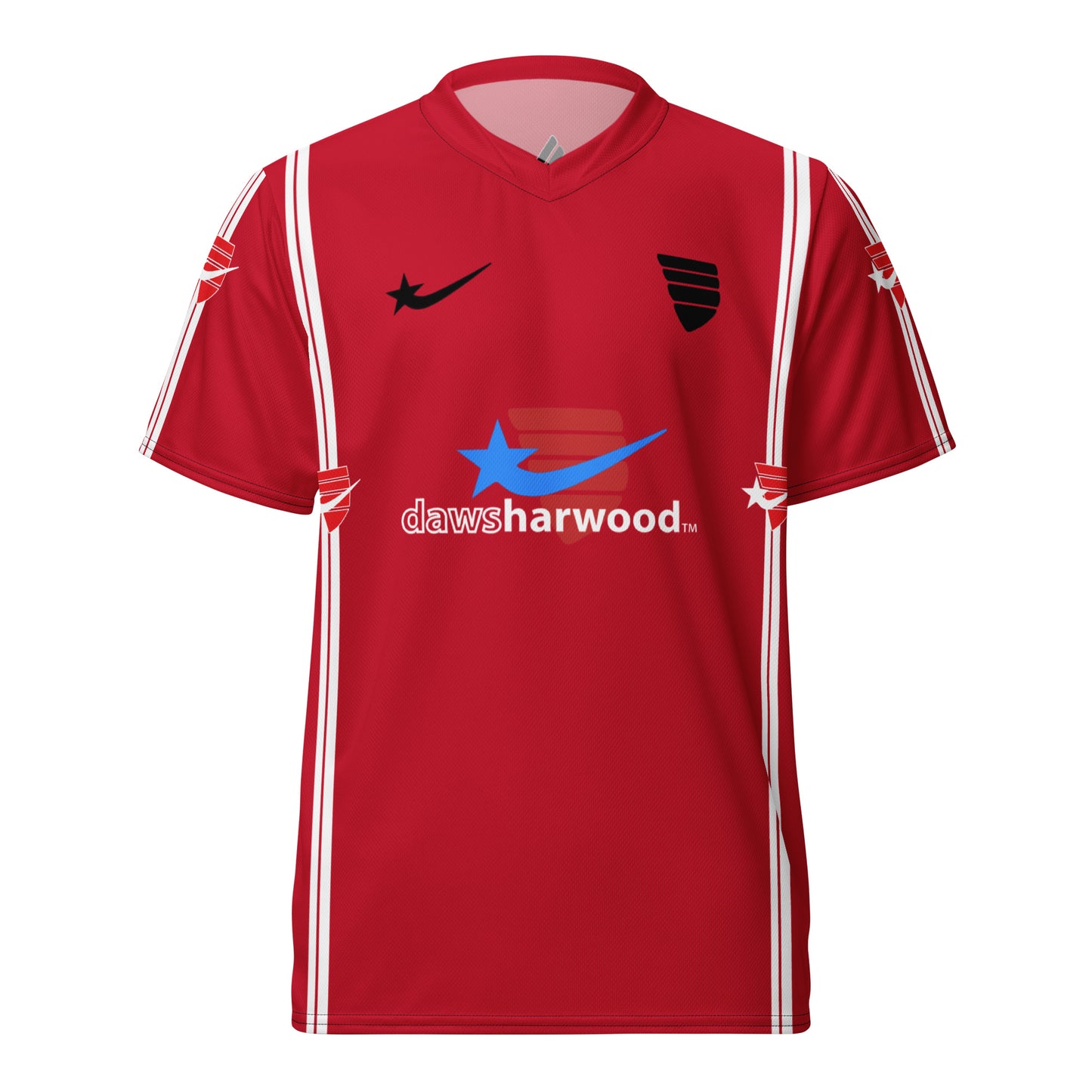 Daws soccer goat red unisex sports jersey