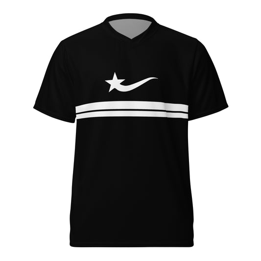 Daws Soccer Black classic Recycled unisex sports jersey