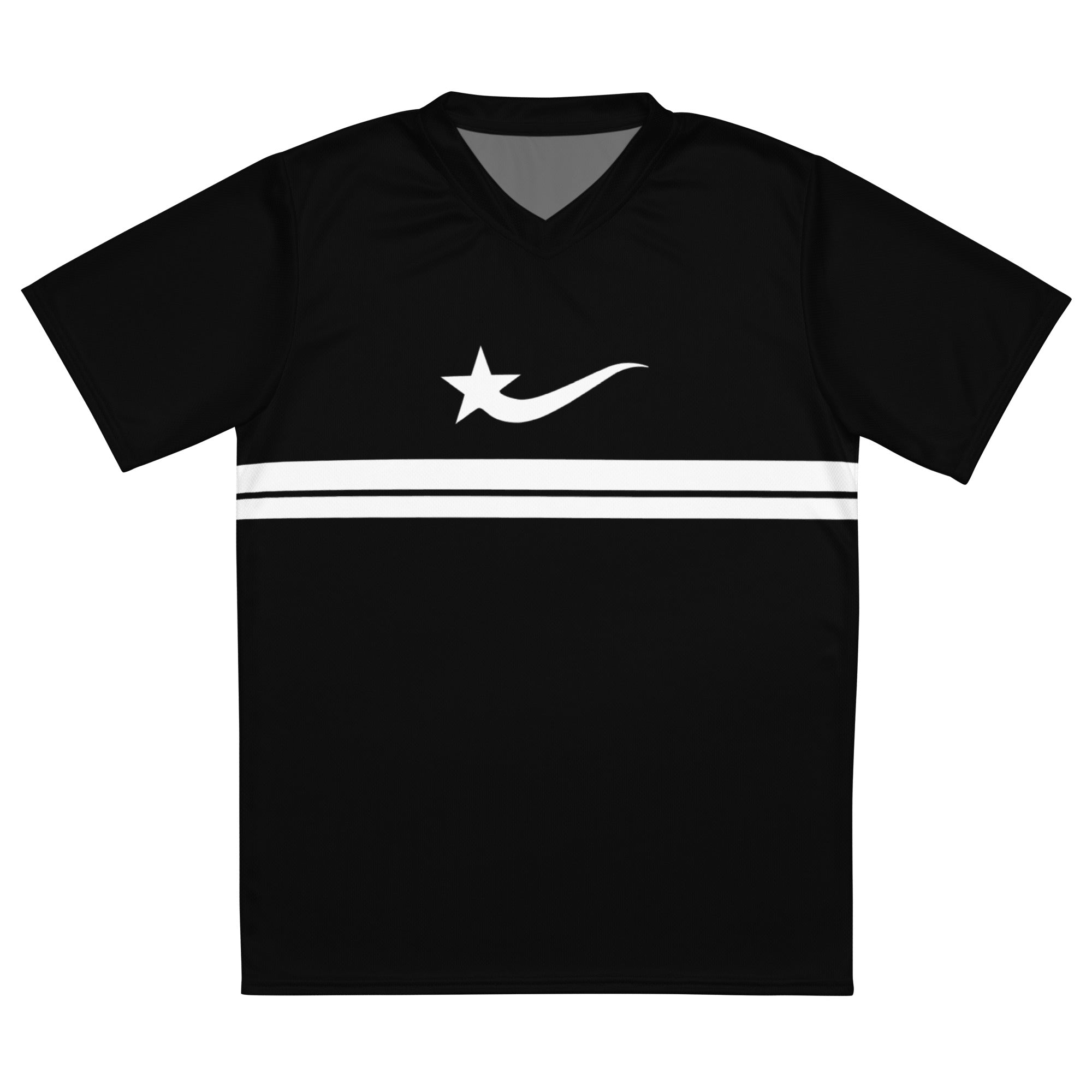 Daws Soccer Black classic Recycled unisex sports jersey