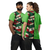 Daws Mexico flag Recycled unisex soccer jersey