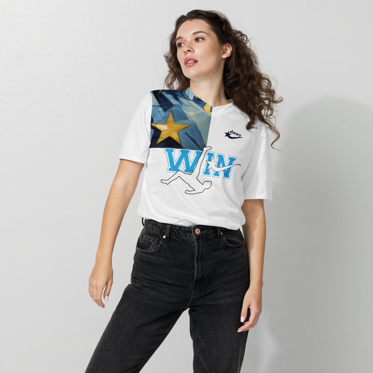 Recycled unisex sports jersey