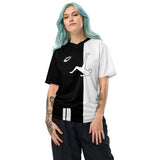 Daws soccer black and white Recycled unisex sports jersey