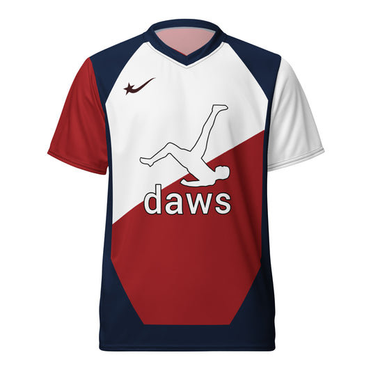 Daws soccer icon Recycled unisex sports jersey