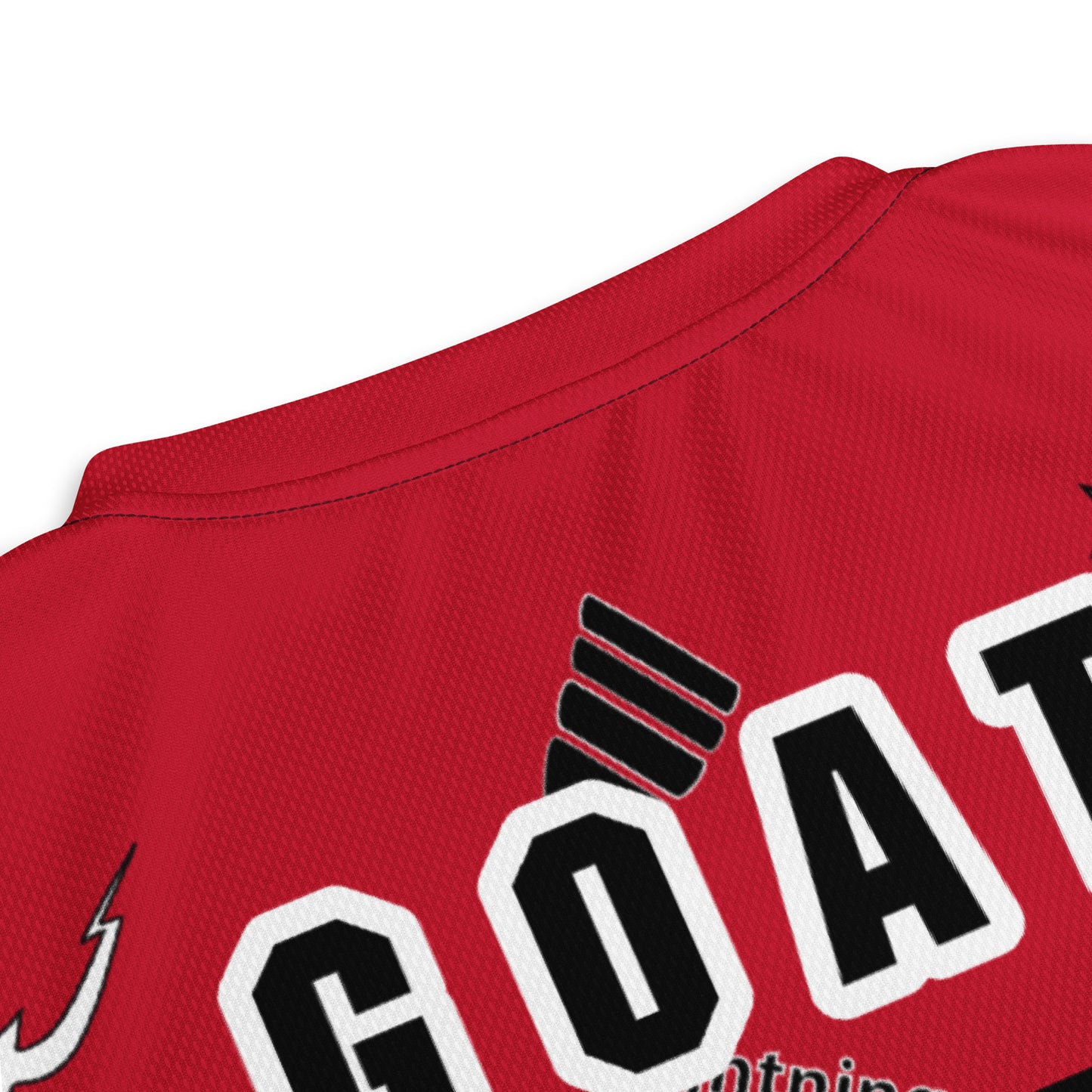 Daws soccer goat red unisex sports jersey