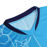 Daws Soccer Fashion Flex blue unisex jersey