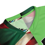 Daws Mexico flag Recycled unisex soccer jersey