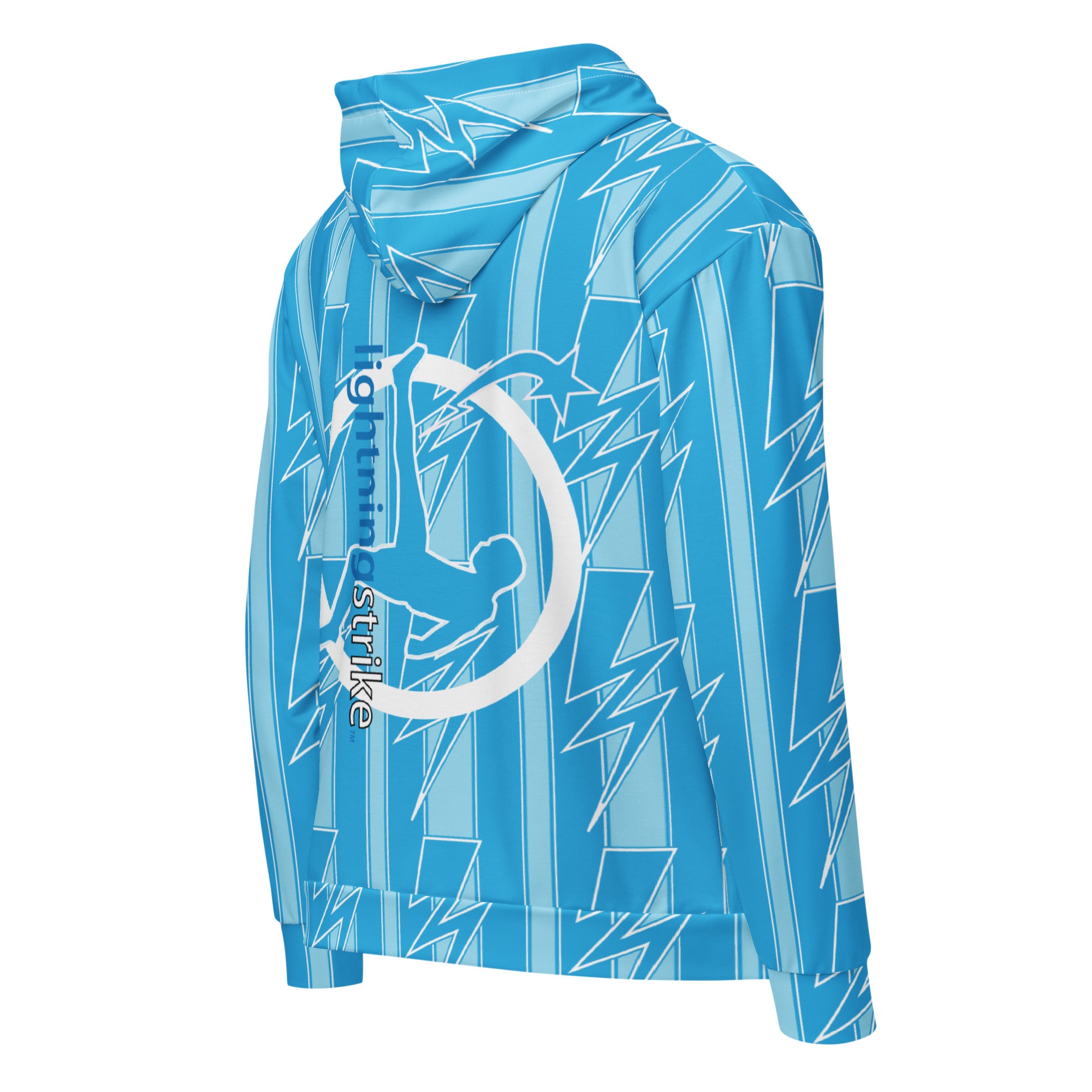 Daws soccer lightning strike Unisex zip hoodie