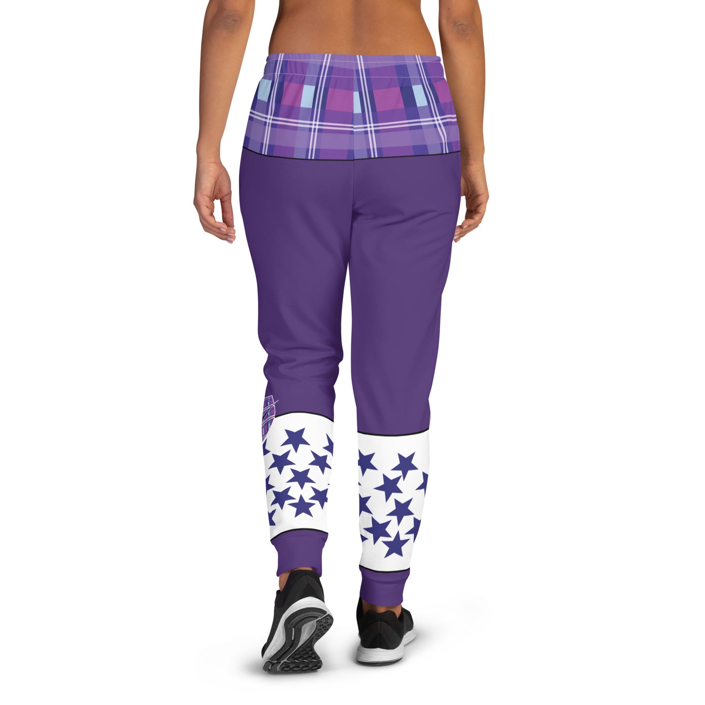 Daws logo plaid star accent Women's Joggers