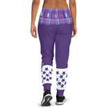 Daws logo plaid star accent Women's Joggers