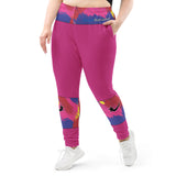 Daws logo multi accent pink Women's Joggers