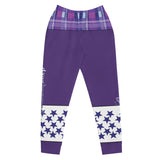 Daws logo plaid star accent Women's Joggers