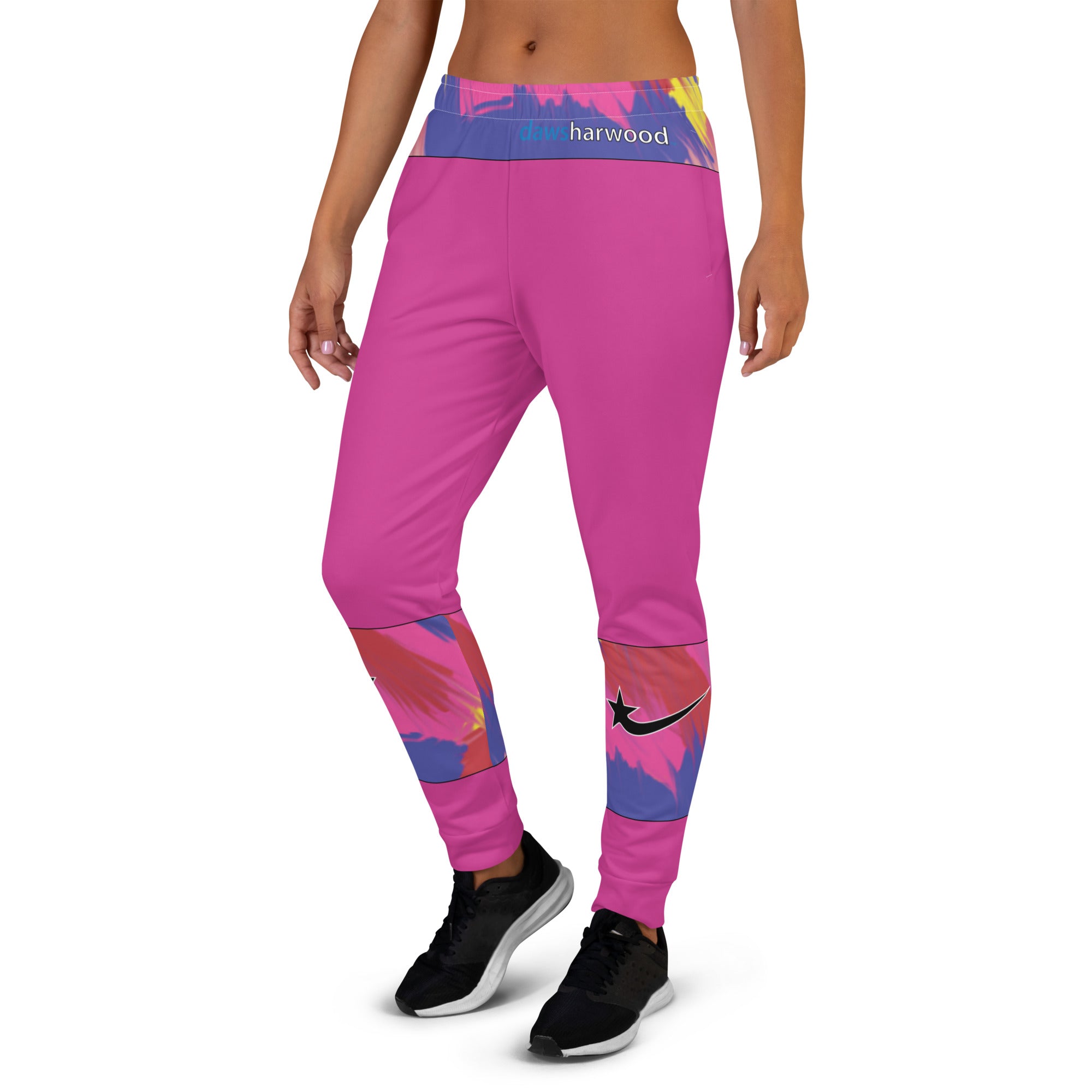 Daws logo multi accent pink Women's Joggers