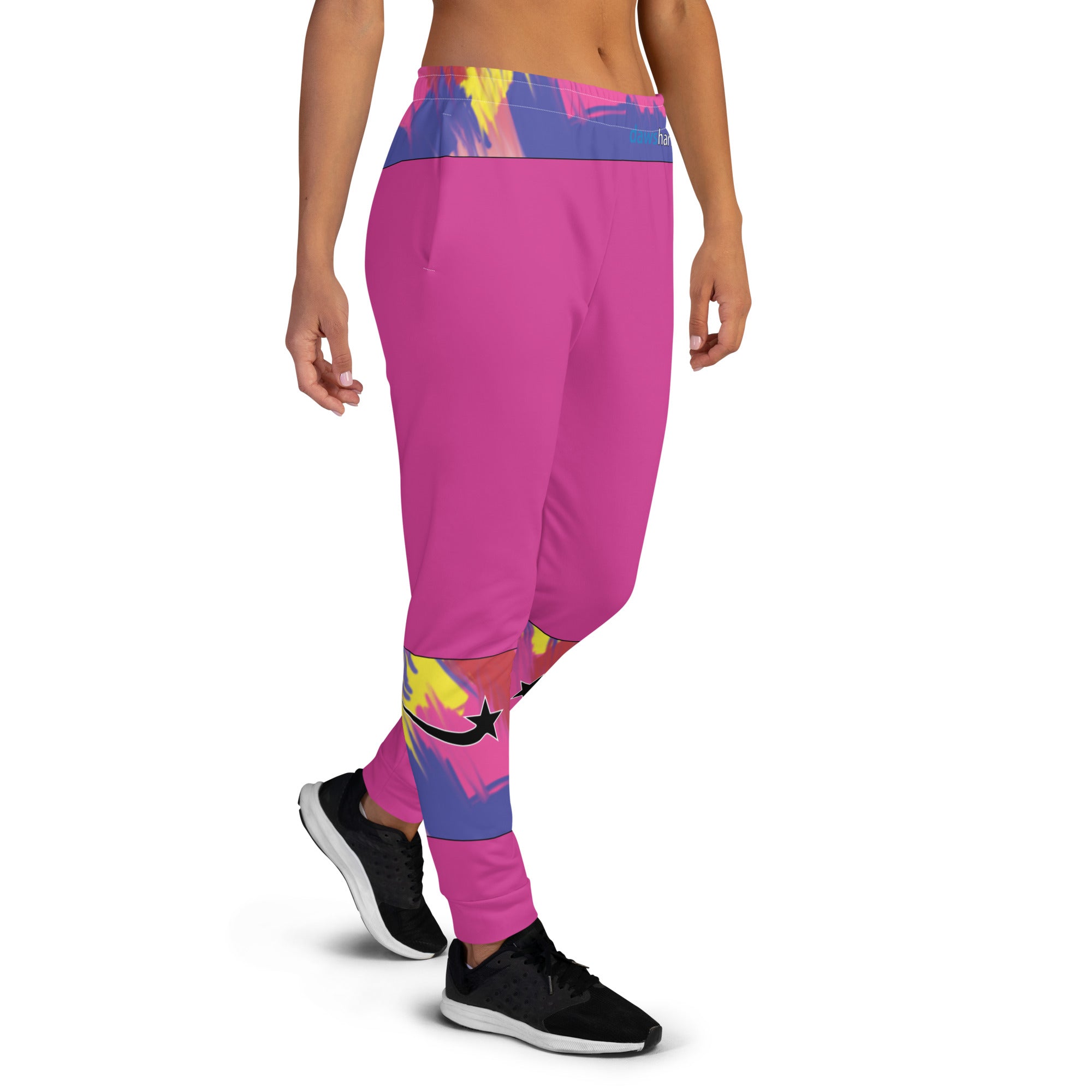 Daws logo multi accent pink Women's Joggers