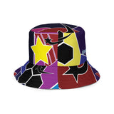 Daws soccer shape accent Reversible bucket hat