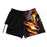 Eye of the tiger Daws Unisex Athletic Shorts