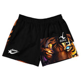 Eye of the tiger Daws Unisex Athletic Shorts