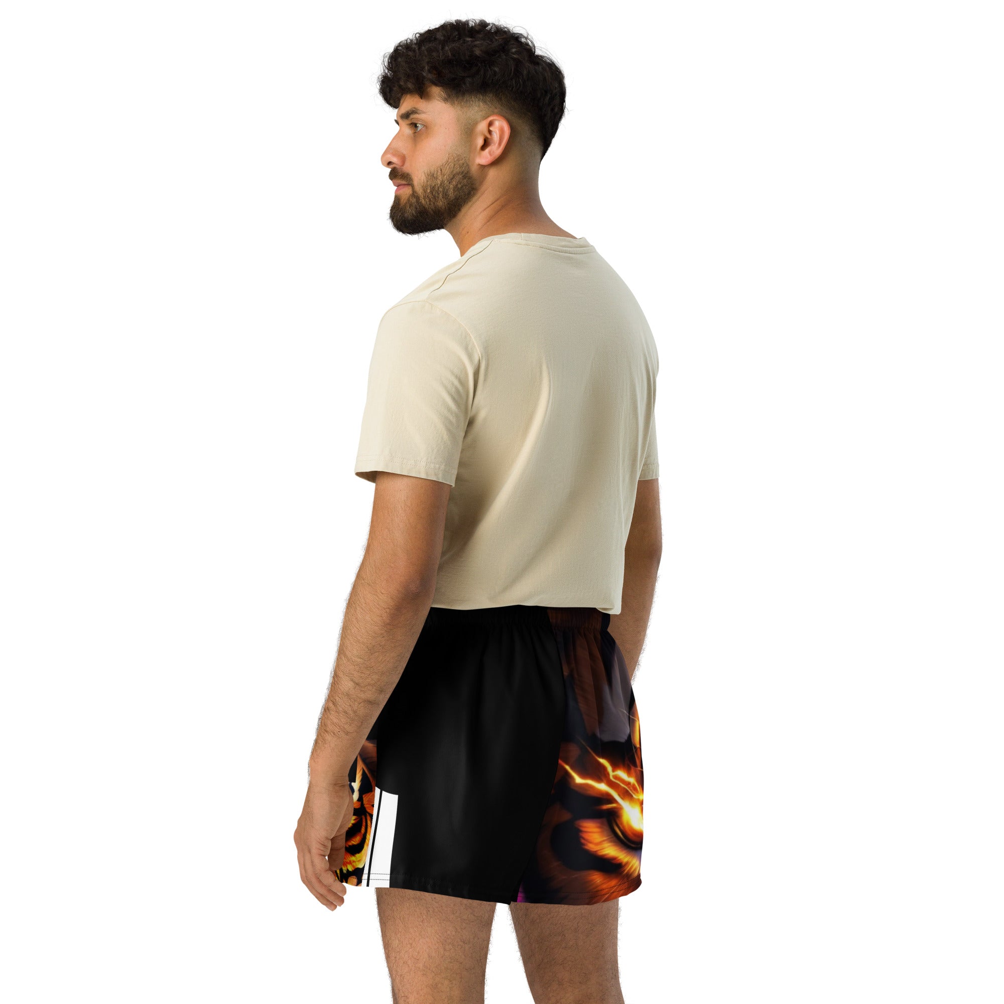 Eye of the tiger Daws Unisex Athletic Shorts