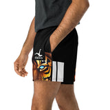 Eye of the tiger Daws Unisex Athletic Shorts