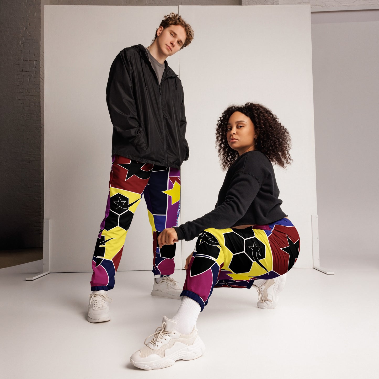 Daws soccer shape affects Unisex track pants