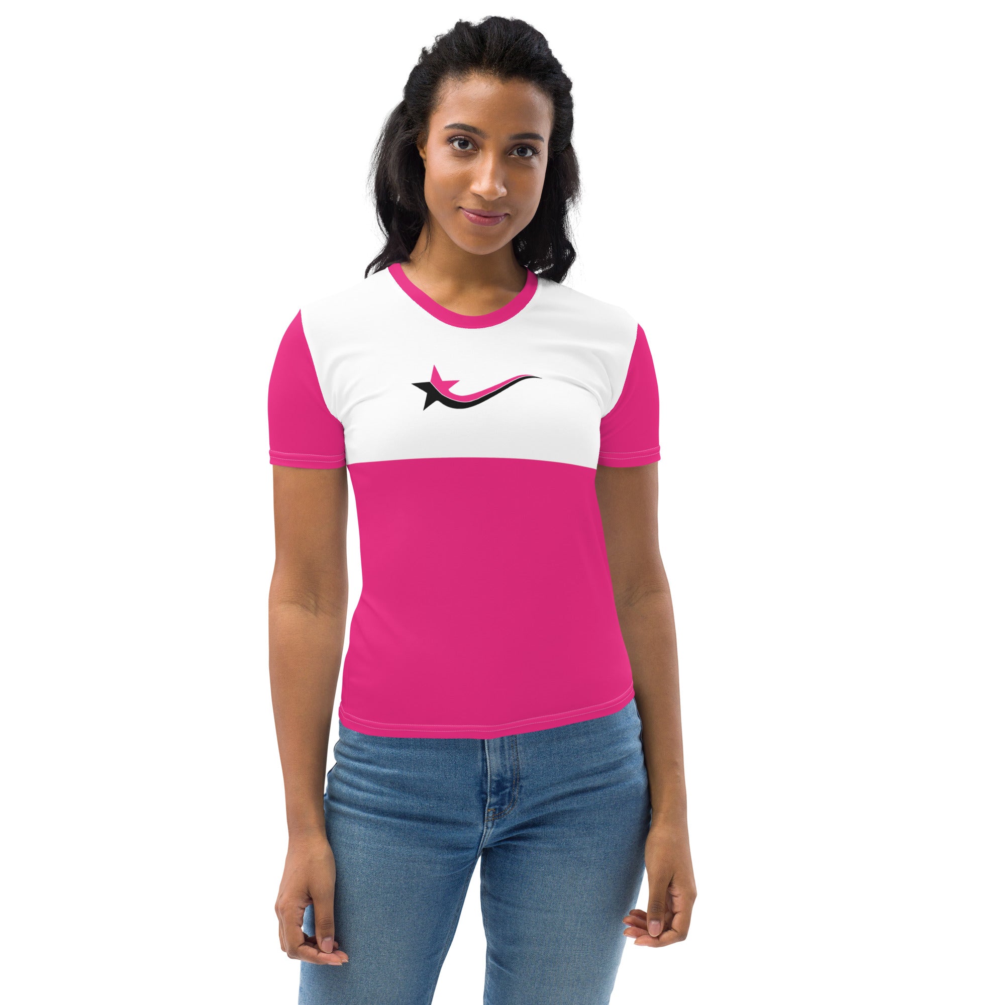 Daws split logo dressy Women's T-shirt