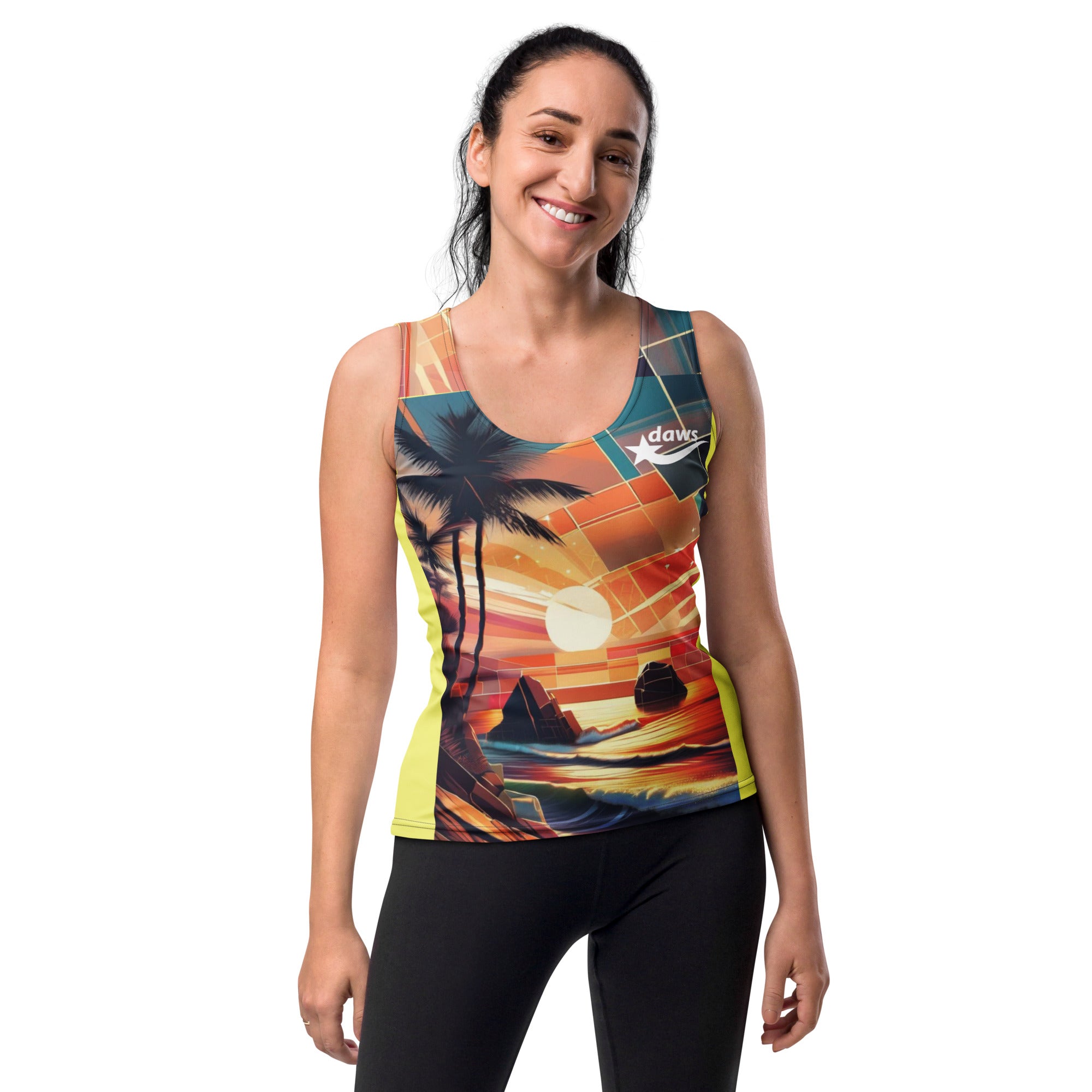 Daws ladies surf star Tank Top