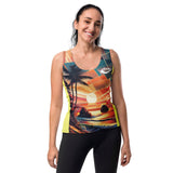 Daws ladies surf star Tank Top