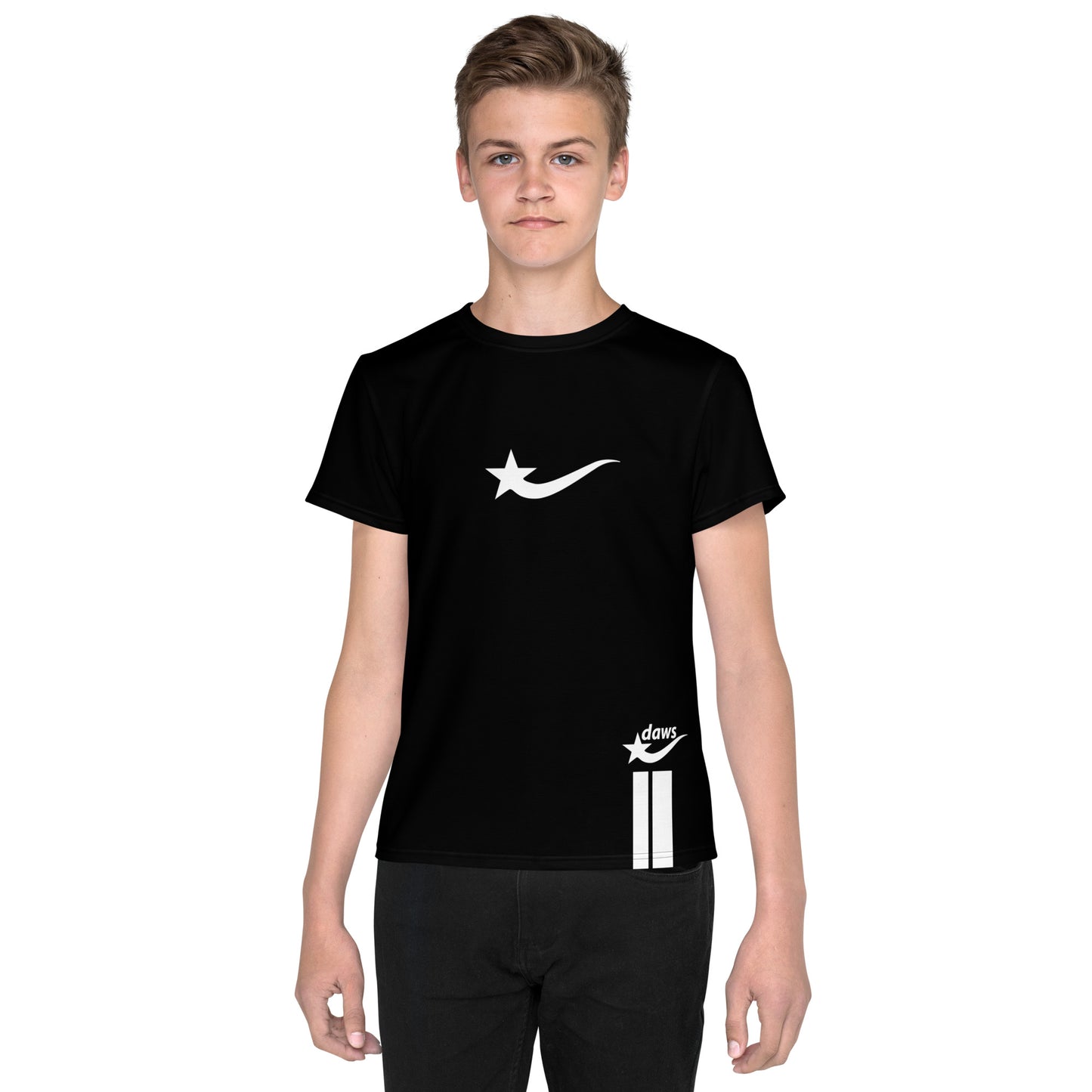 Daws soccer jersey Youth crew neck t-shirt