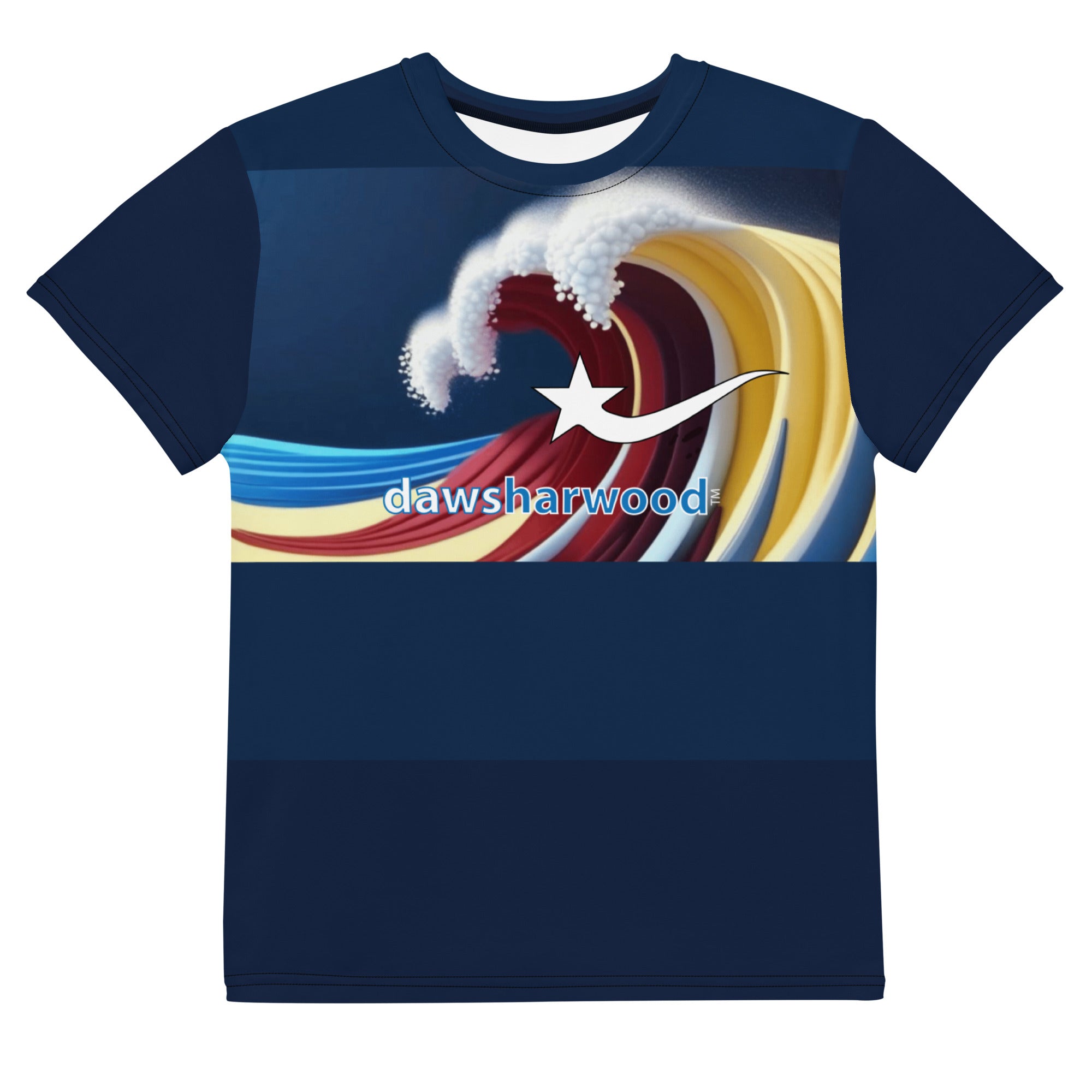 Daws Ocean Fun Youth crew neck t-shirt