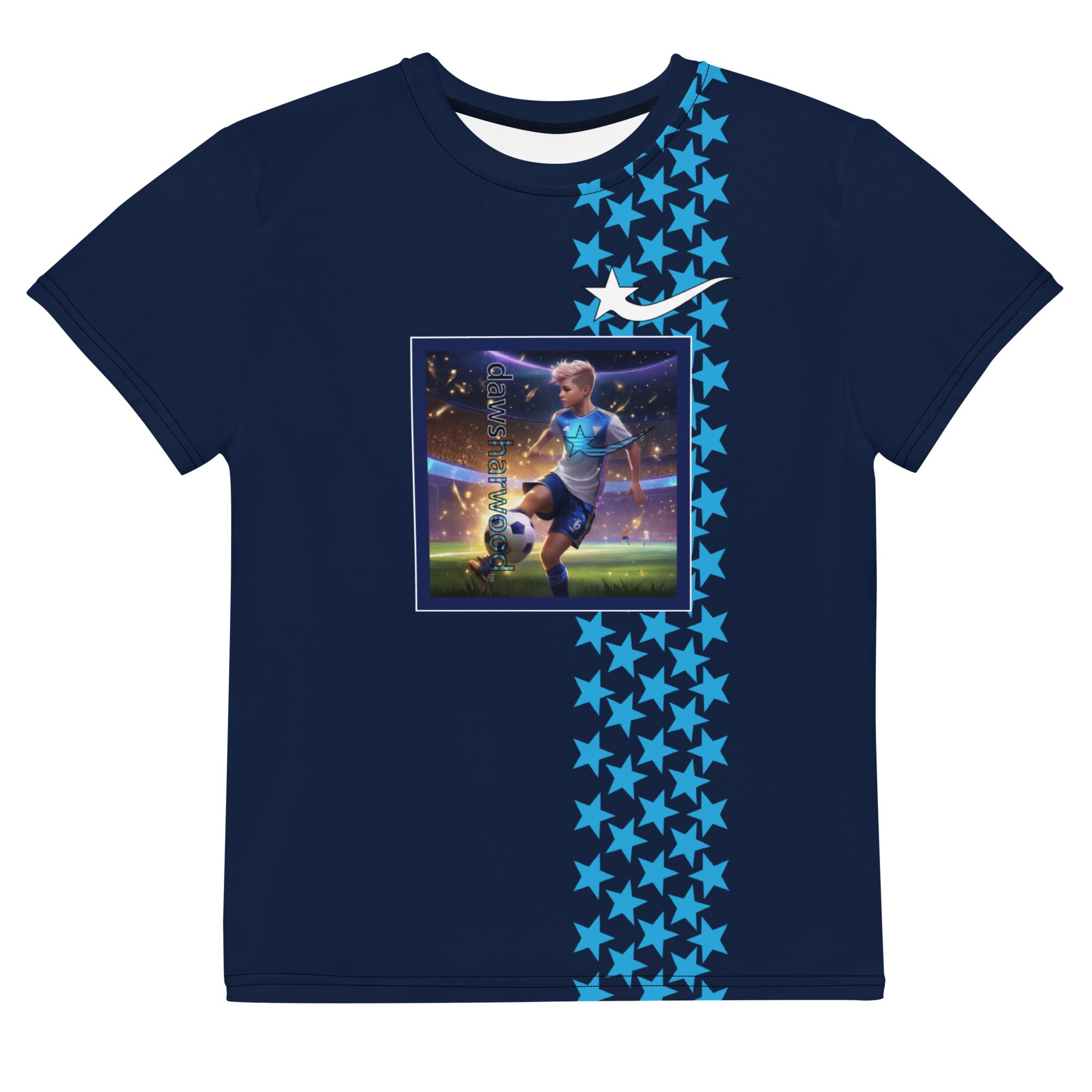 Daws soccer demigod legends Youth crew neck t-shirt