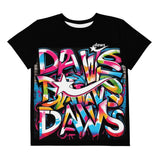 Daws graffiti Youth crew neck t-shirt