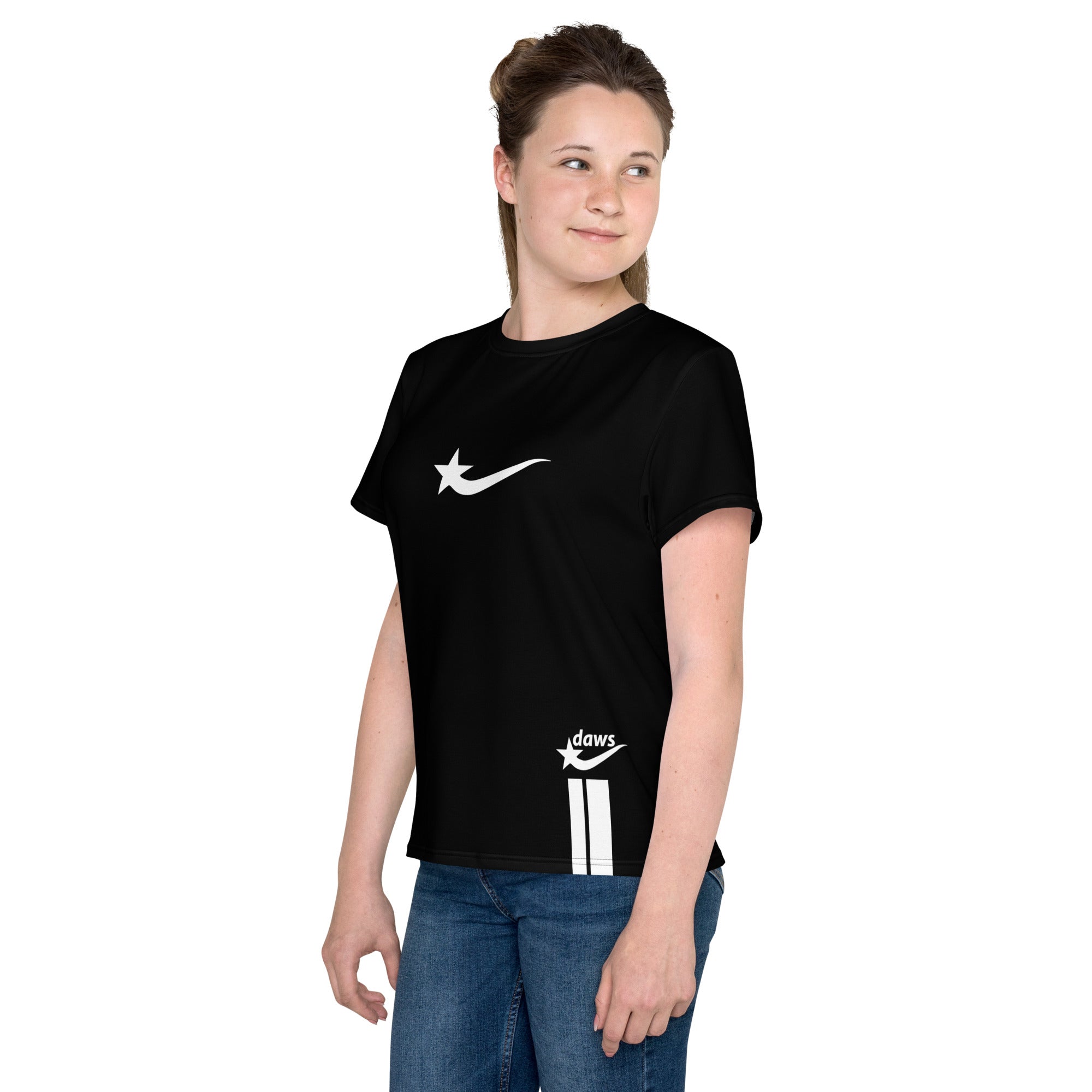 Daws soccer jersey Youth crew neck t-shirt