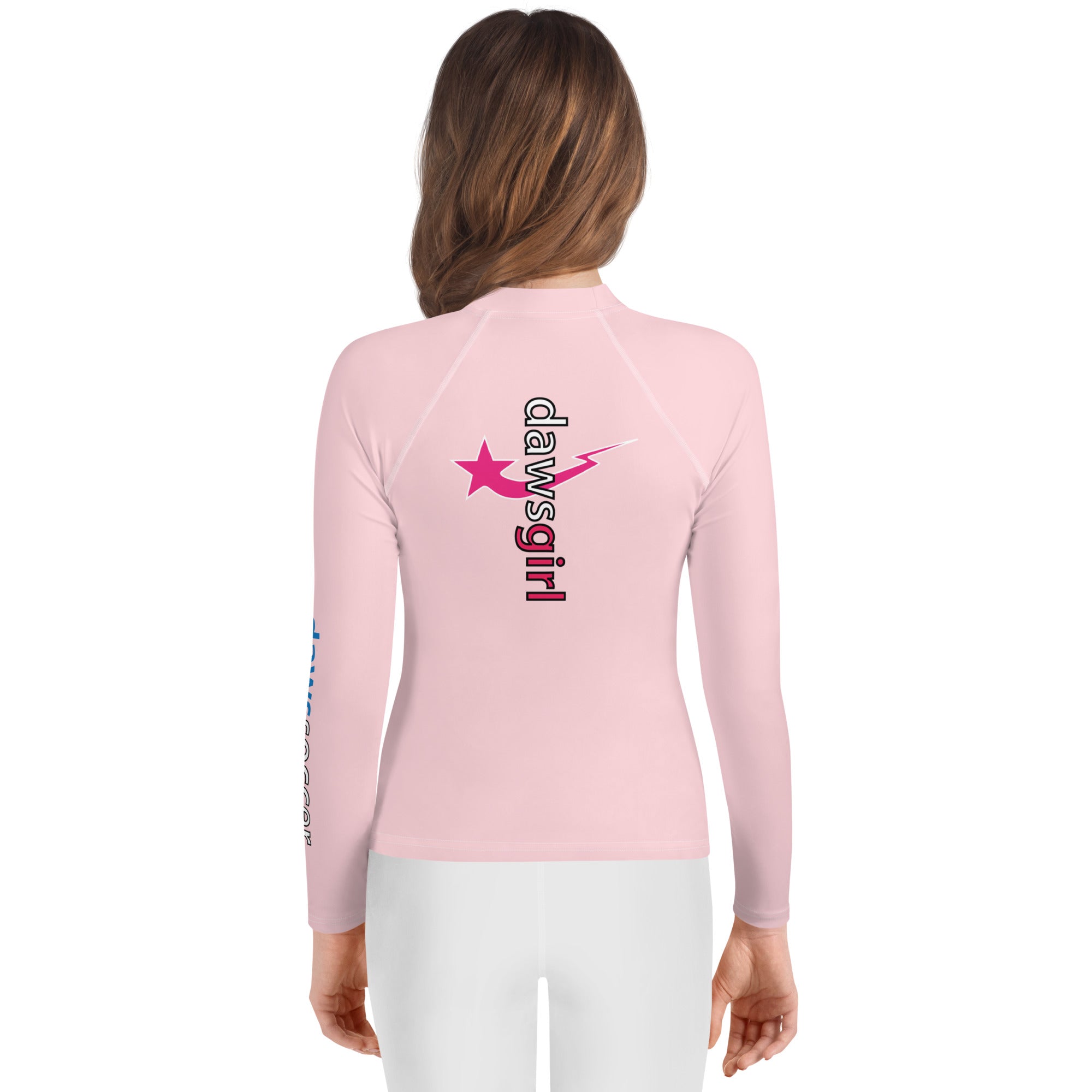 Daws soccer girl Youth Rash Guard