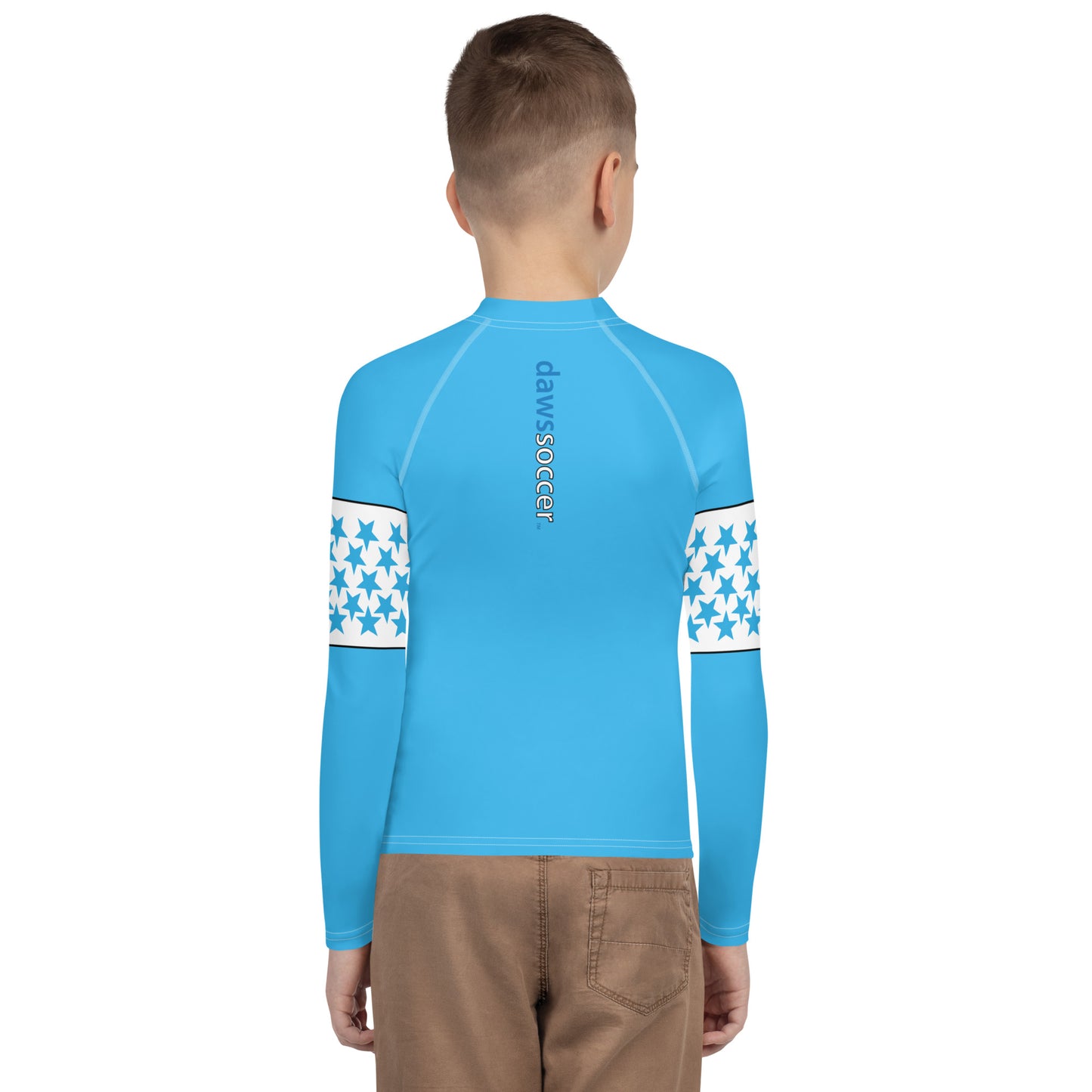 Daws soccer star accent Youth Rash Guard