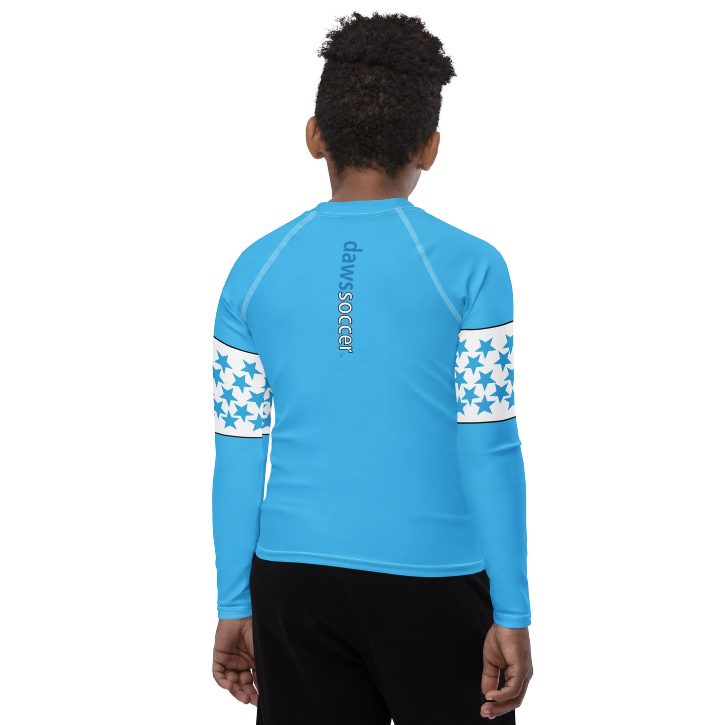 Daws soccer star accent Youth Rash Guard