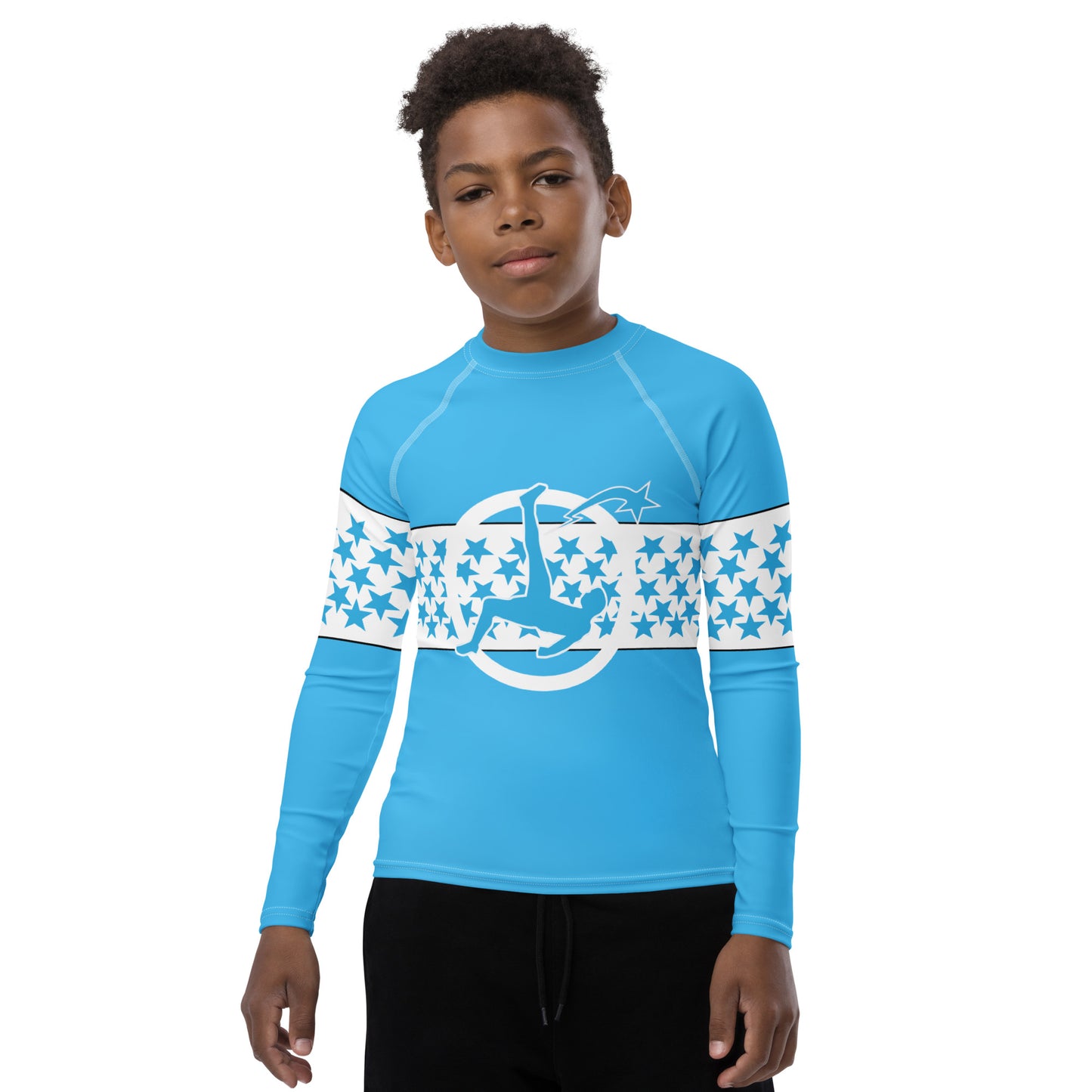 Daws soccer star accent Youth Rash Guard