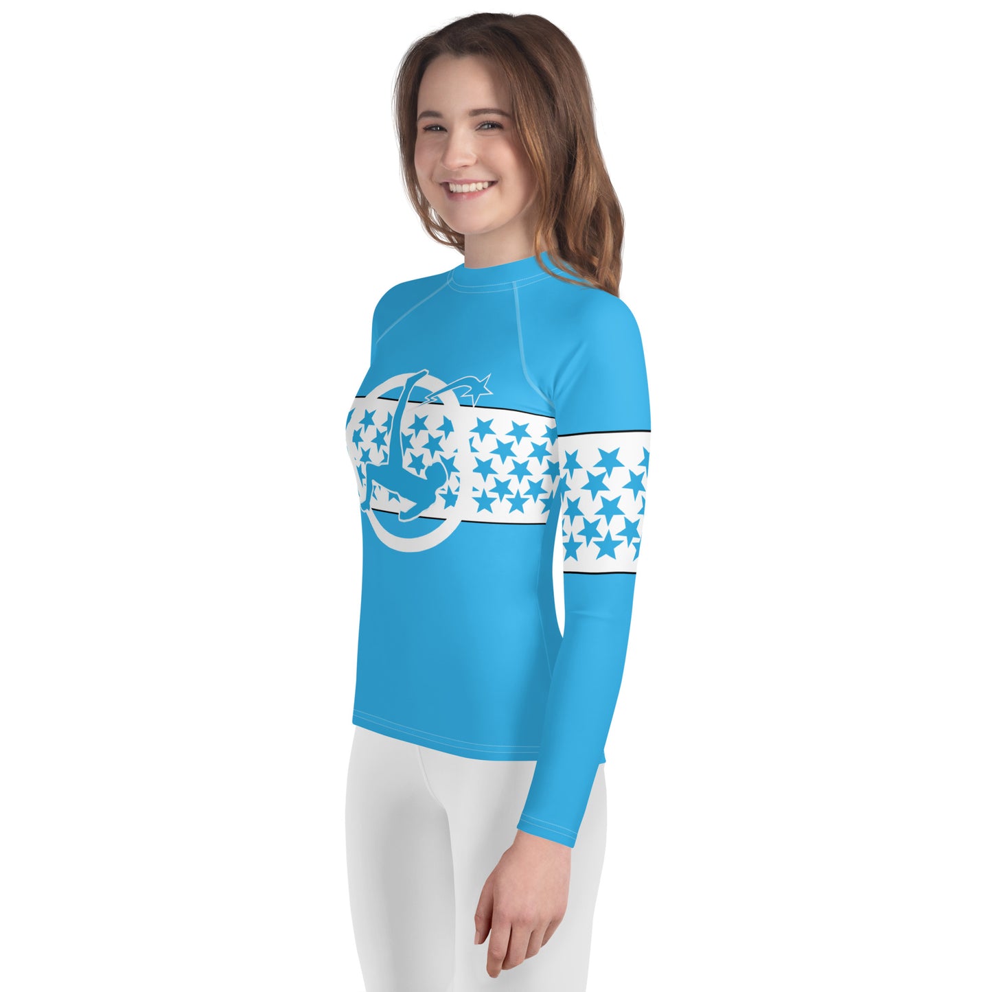 Daws soccer star accent Youth Rash Guard