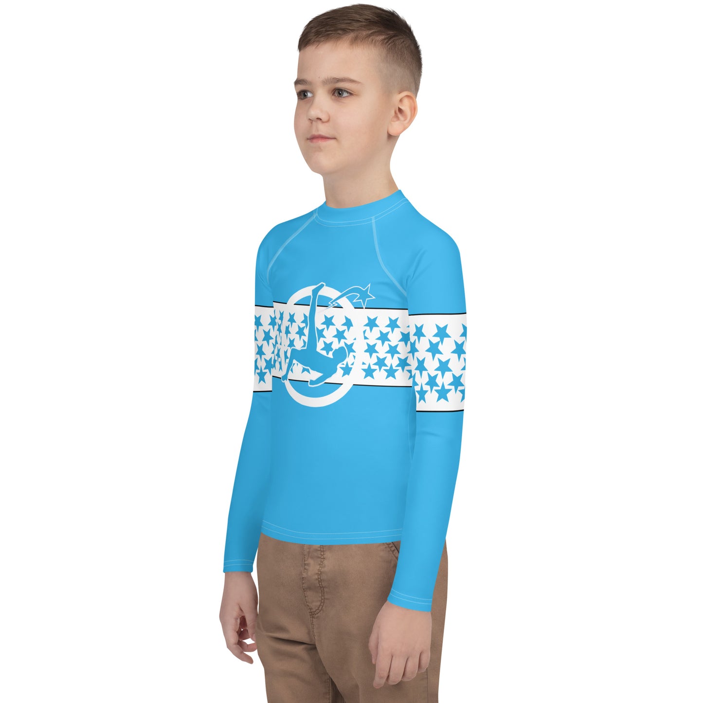 Daws soccer star accent Youth Rash Guard