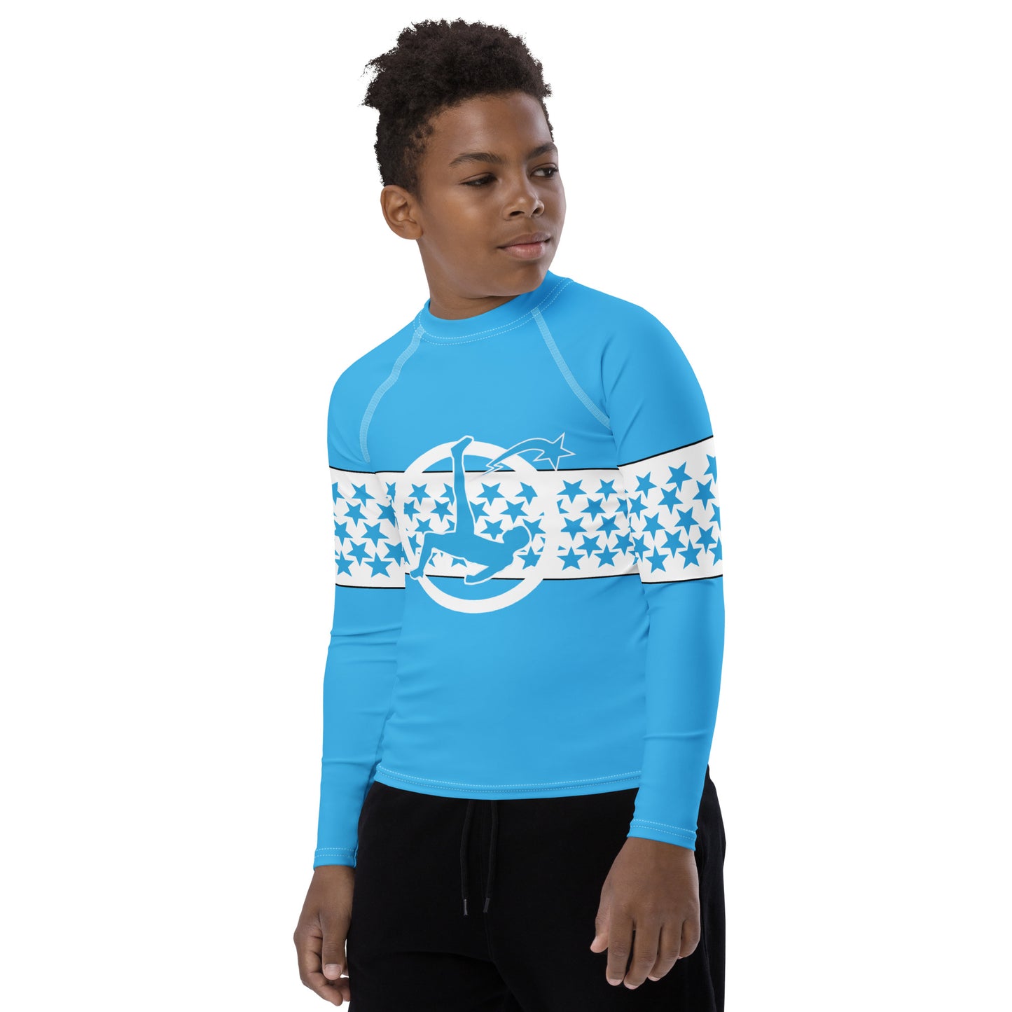 Daws soccer star accent Youth Rash Guard