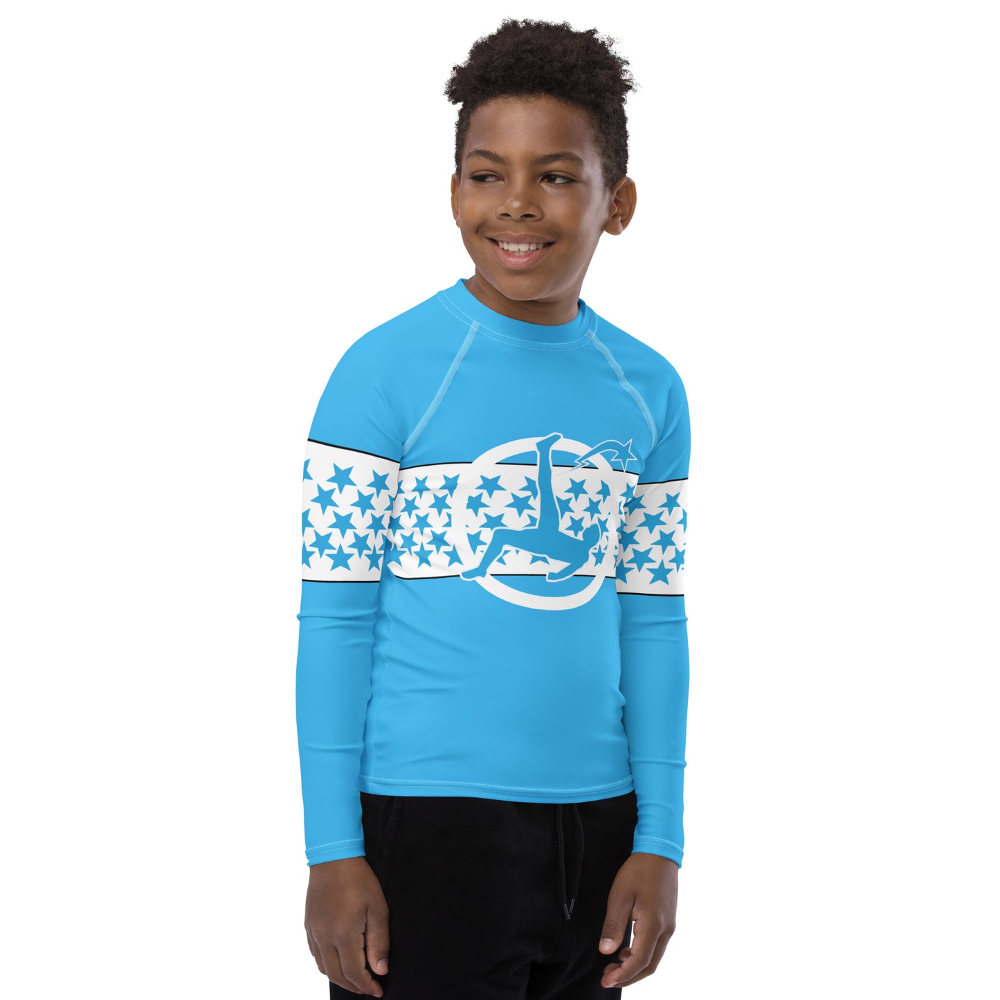 Daws soccer star accent Youth Rash Guard